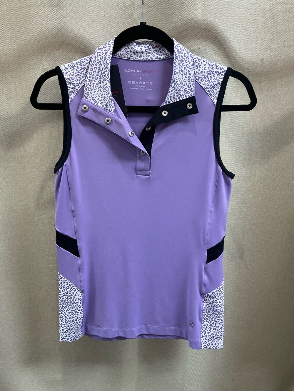 Lohla Sport The Charlotte Sleeveless Top Lilac